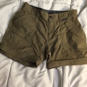 Women’s nylon shorts by east. Mtn sports - size 4
